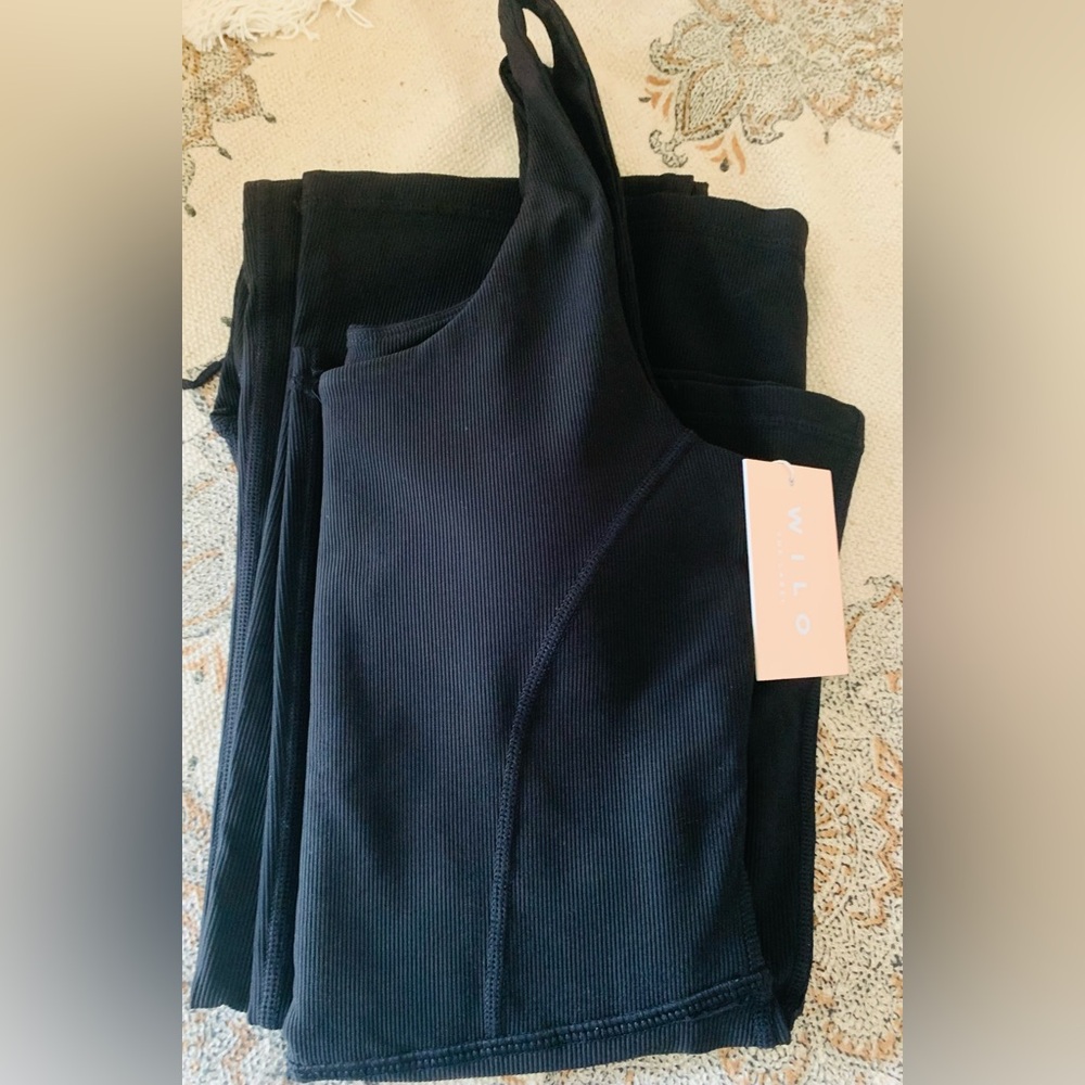 WILO Flare Ribbed Jumpsuit - Picture 7 of 10